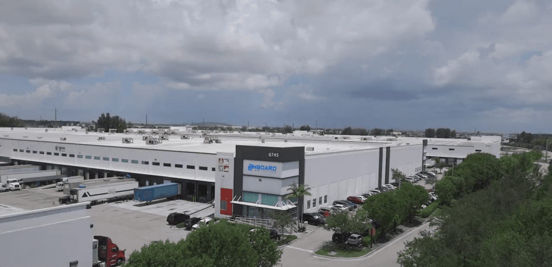 Our warehouse in Miami, USA
