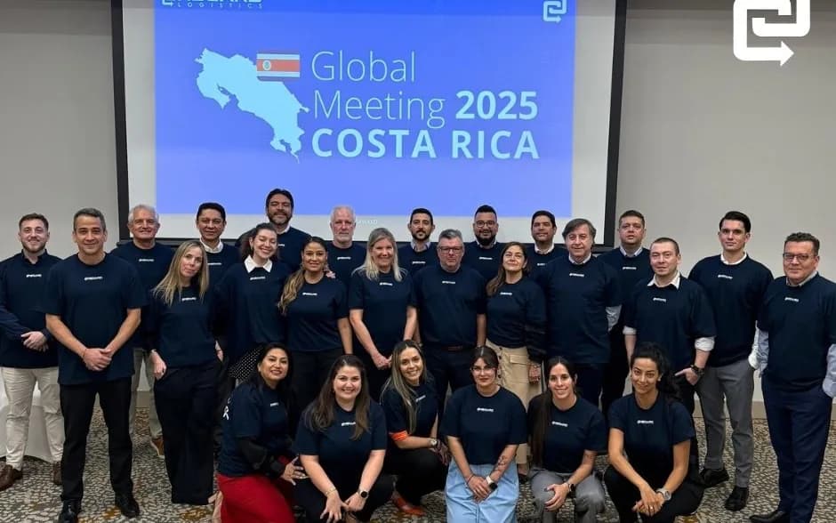 Participants of the OnBoard Directors Meeting 2025 in San José, Costa Rica, in matching team shirts