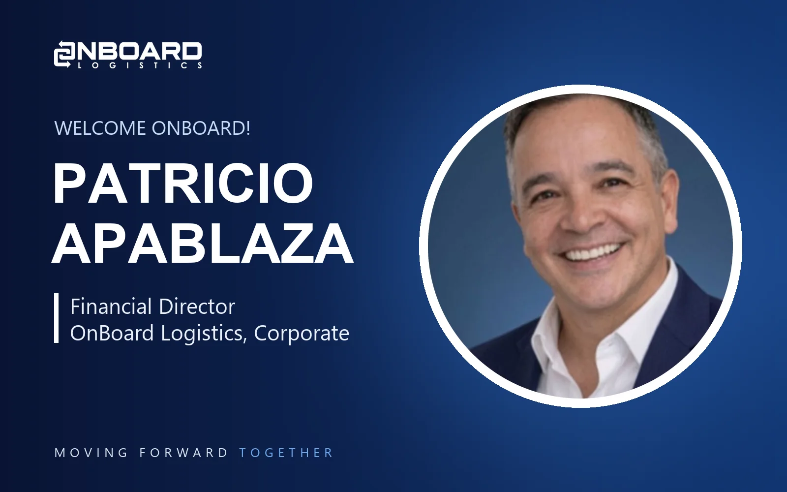 Patricio Apablaza, Financial Director of OnBoard Logistics, Corporate